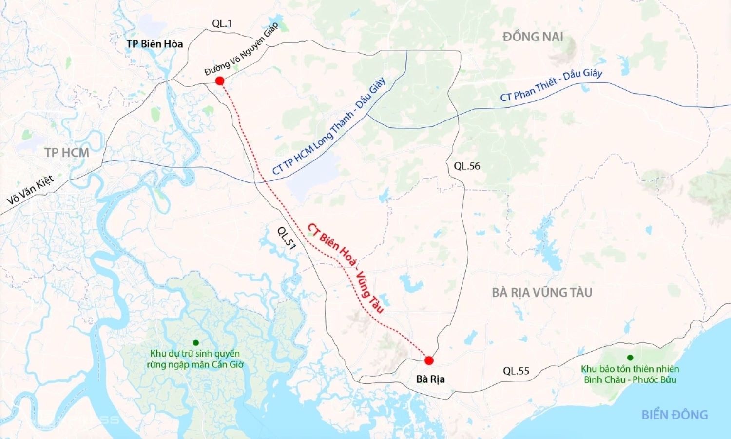 Cao tốc Biên Hòa – Vũng Tàu