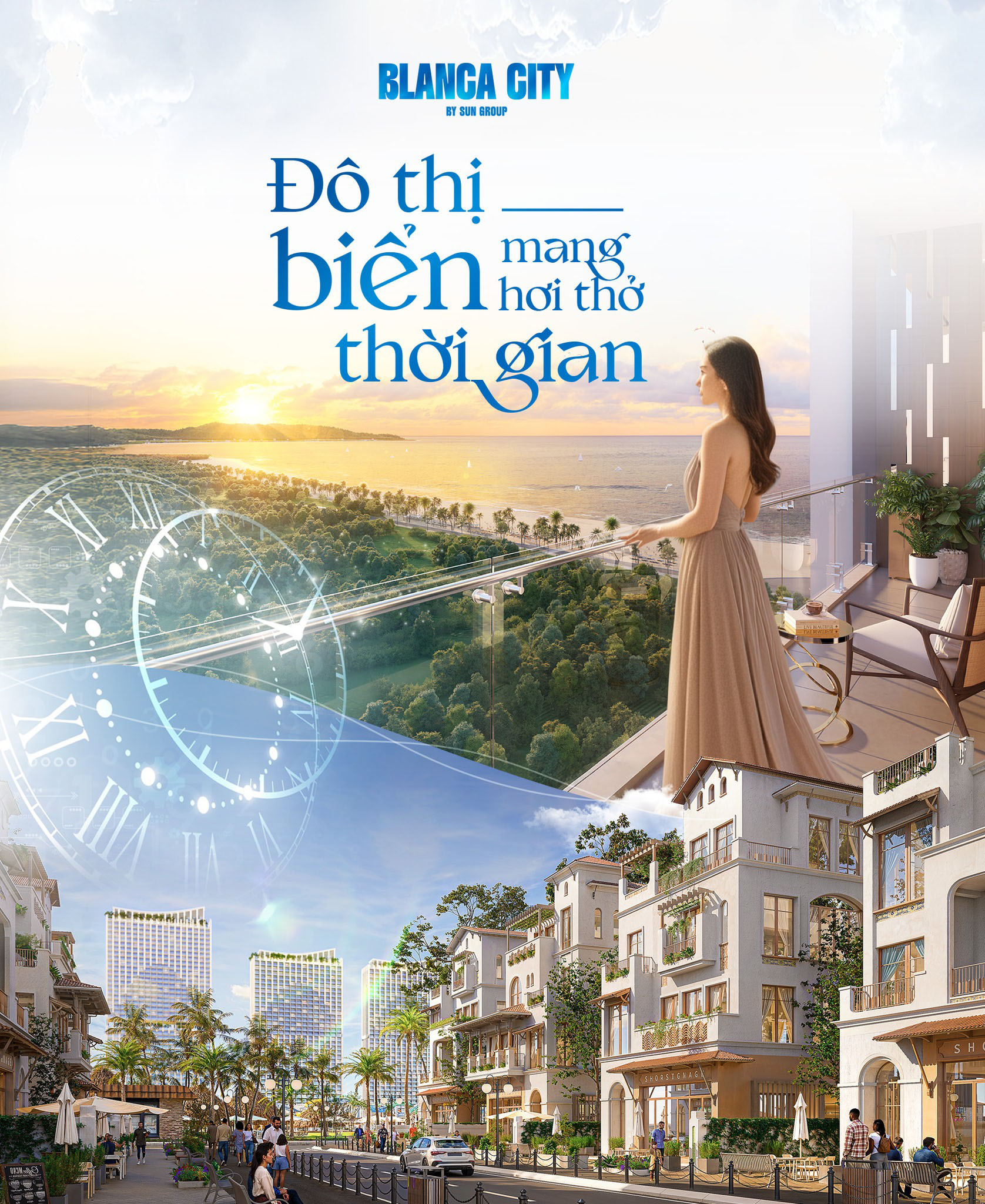 Blanca City – Đô thị biển mang hơi thở thời gian