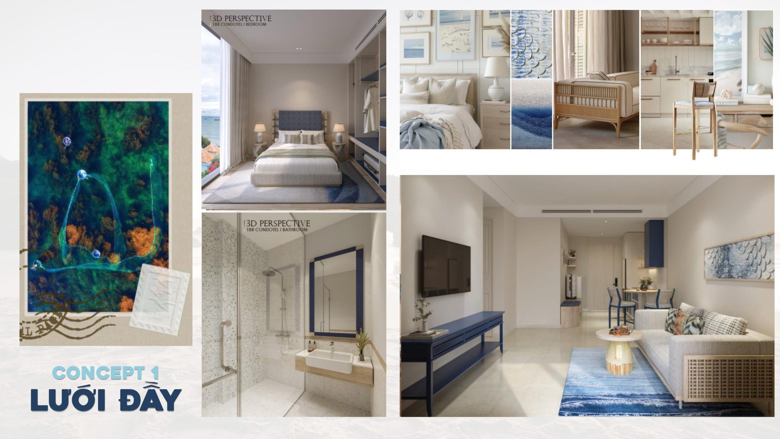 Căn hộ Beacon Blanca City Concept Lưới Đầy