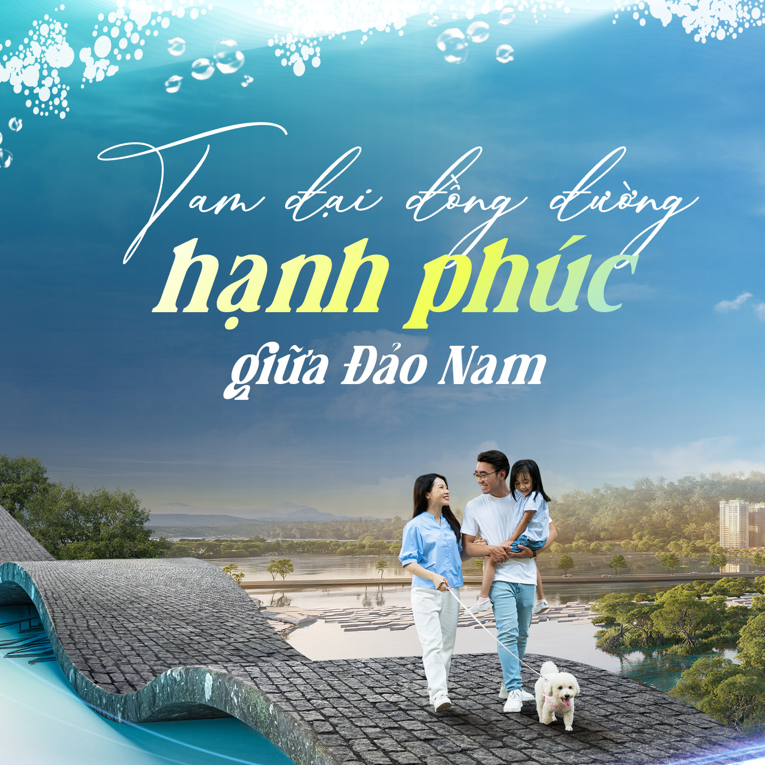 Tam đại đồng đường hạnh phúc giữa Đảo Nam - Charmora City