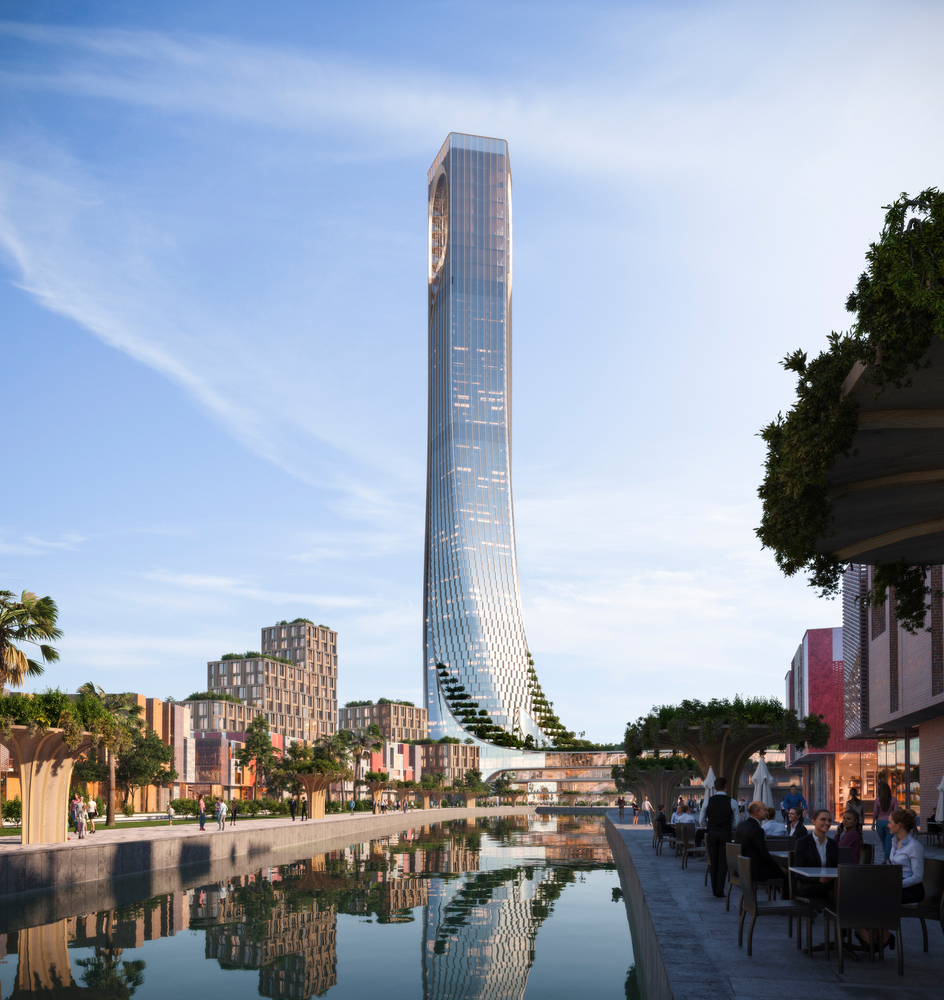 Tháp Biểu Tượng Da Nang Downtown