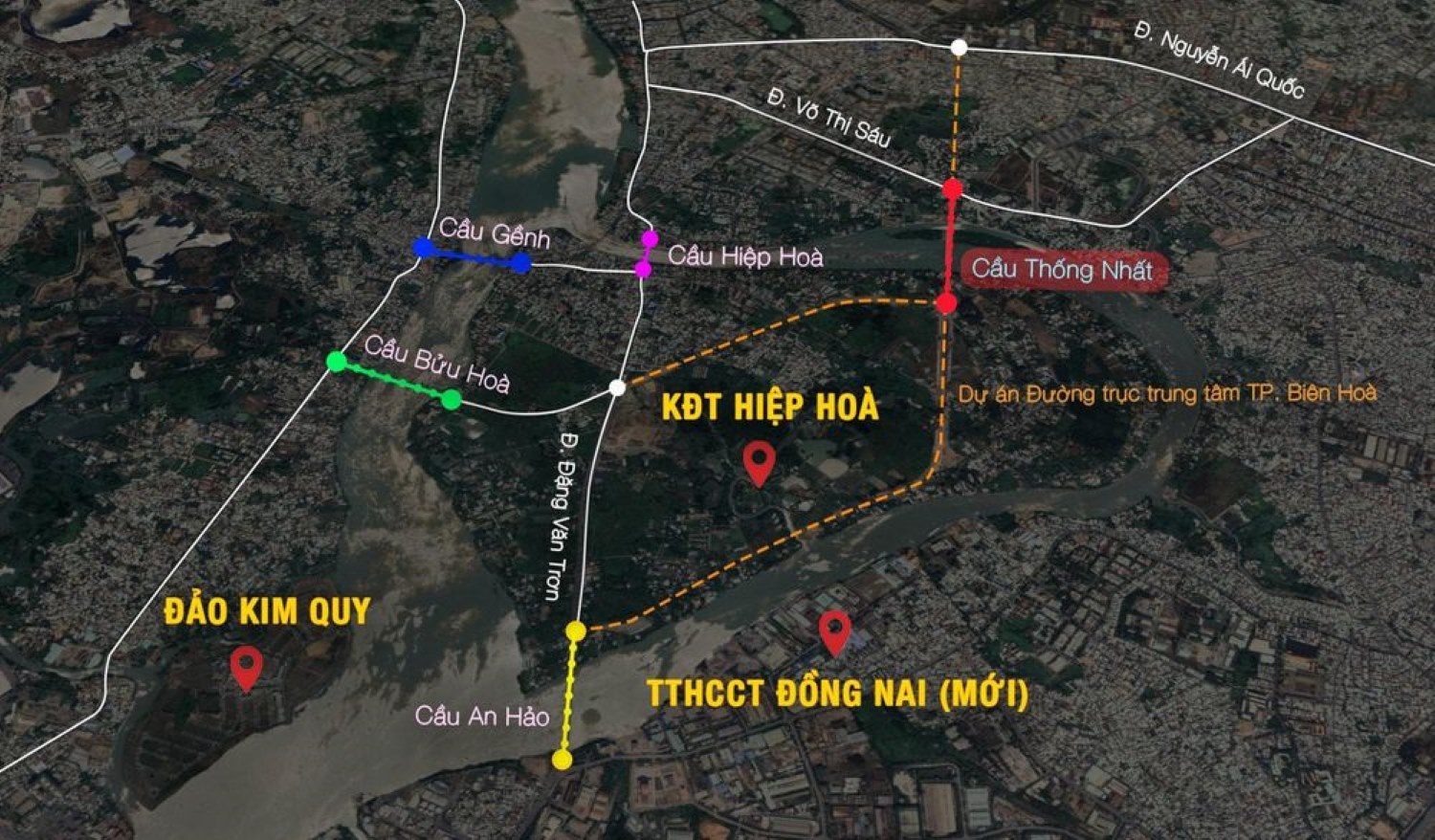 Vị Trí Khu đô thị Hiệp Hòa Sun Group