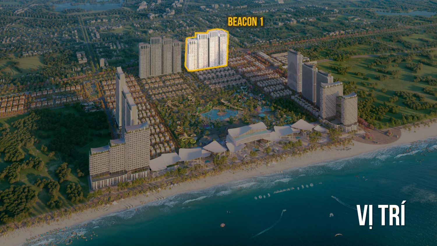 Vị trí căn hộ Beacon Blanca City