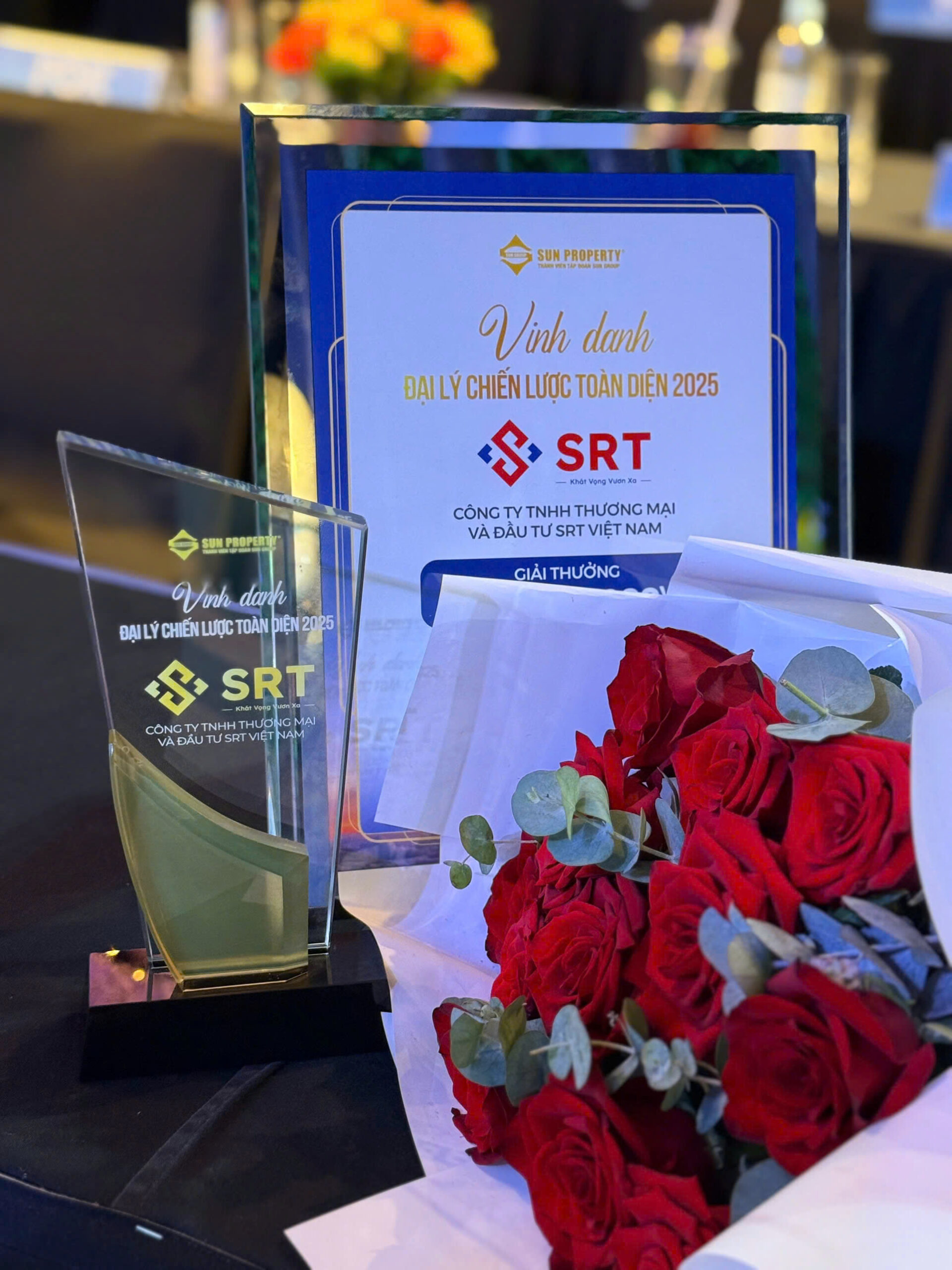 Vinh Danh SRT Đại Lý Chiến Lược Toàn Diện Sun Group