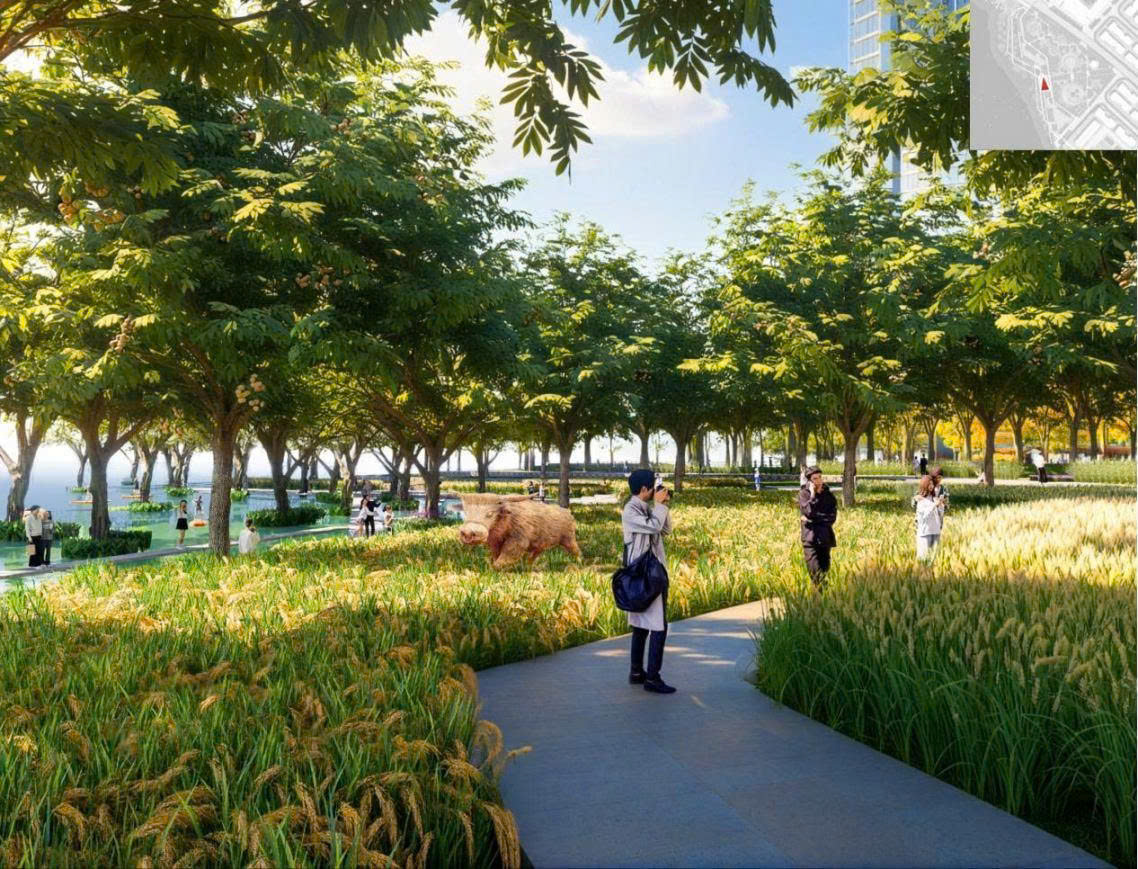 Vườn 5 Giác Quan – Nơi The Onsen Hòa Vào Nhịp Sống Bản Địa Tại Charmora City