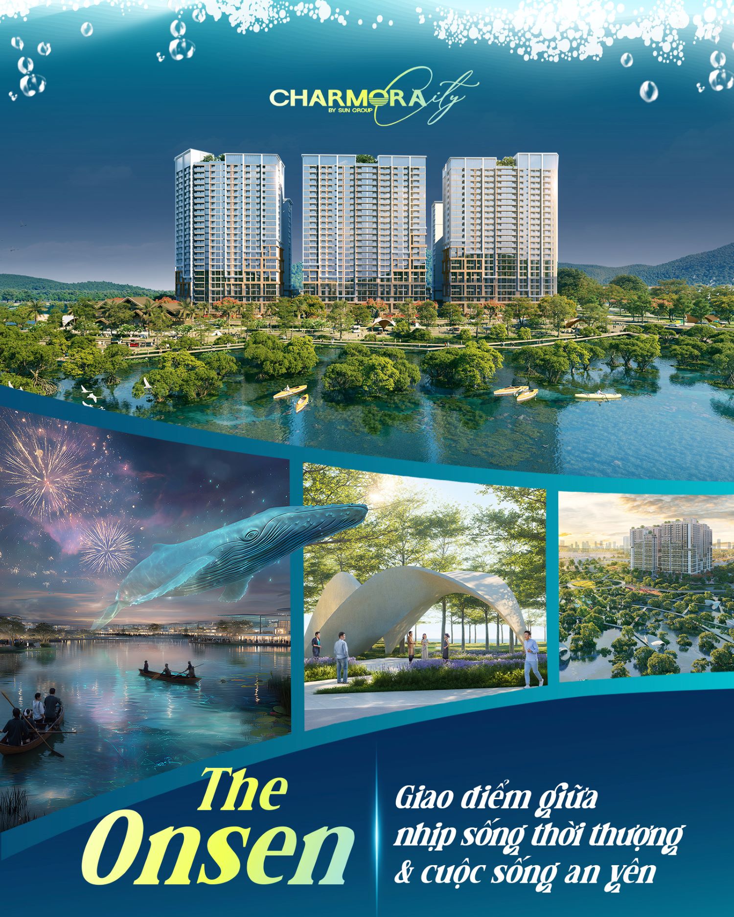 The Onsen giao điểm giữa nhịp sống thời thượng và khoảng trời an yên