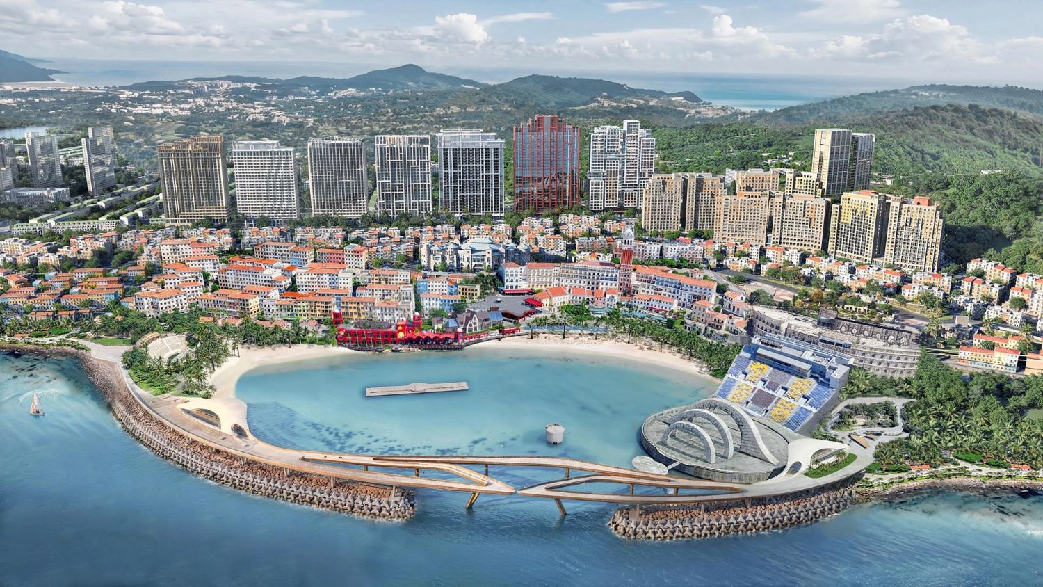 Các tòa tháp The Sunset Sun Group Phú Quốc