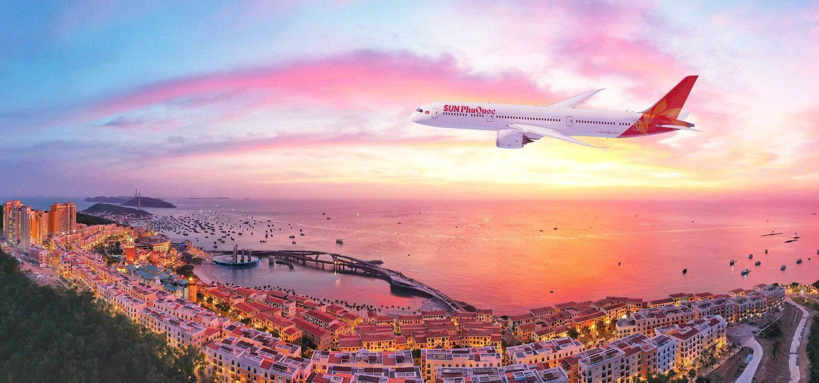 Đà Nẵng – Phú Quốc Bay Cùng Sun PhuQuoc Airways – Mở Lối Đầu Tư The Sunset