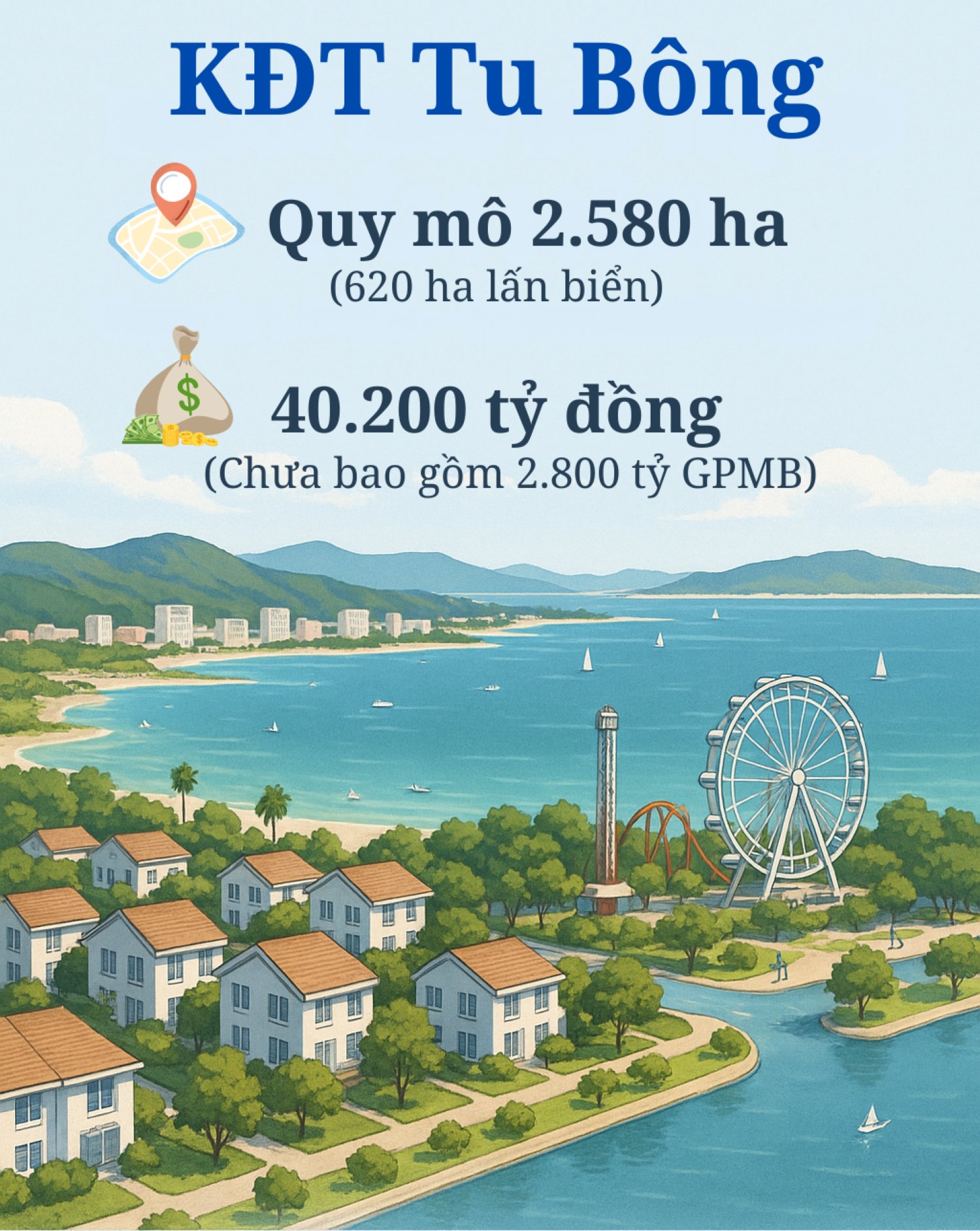 Khu đô thị Tu Bông Sun Group Khánh Hòa