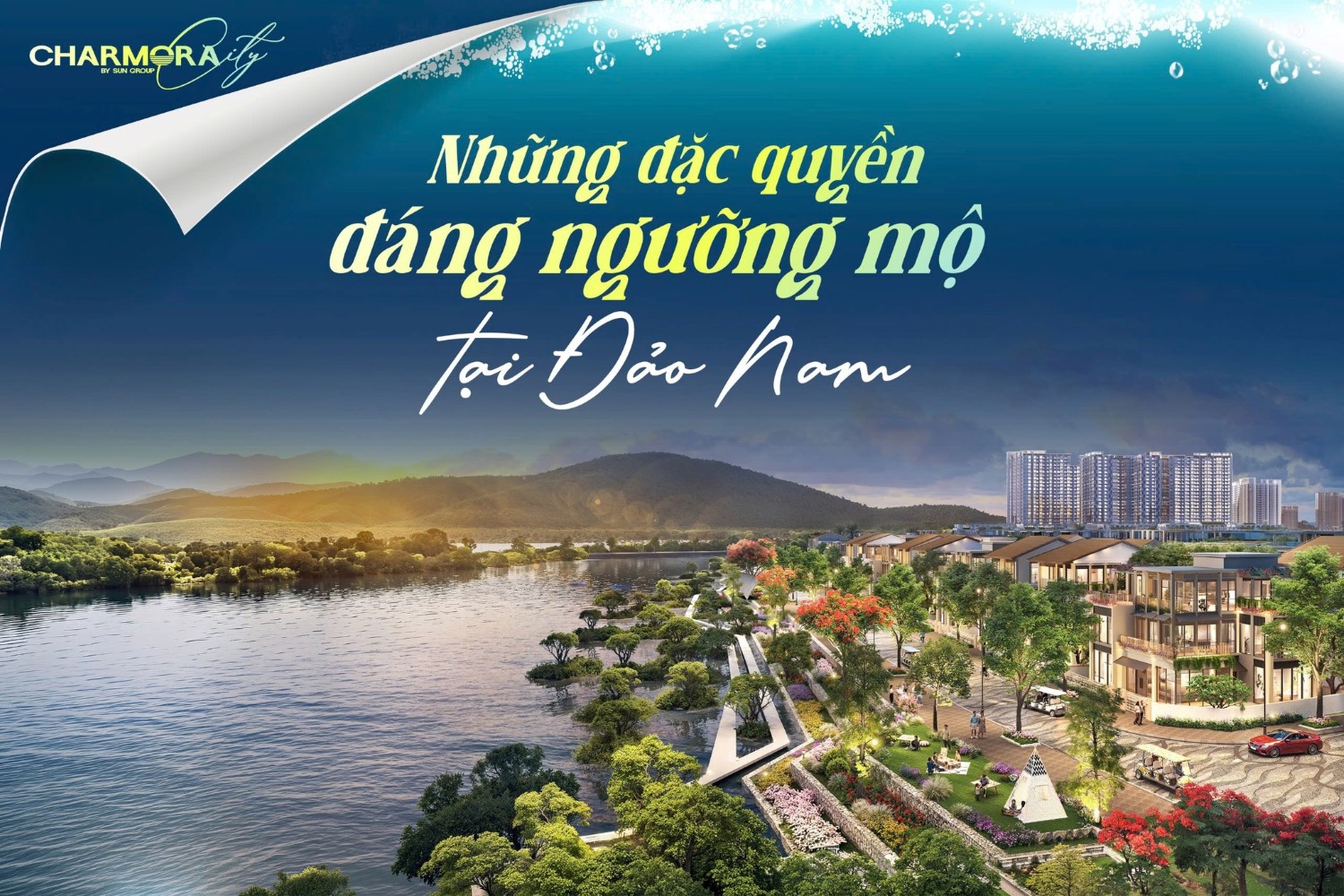 Những đặc quyền đáng ngưỡng mộ của cư dân Đảo Nam – Charmora City
