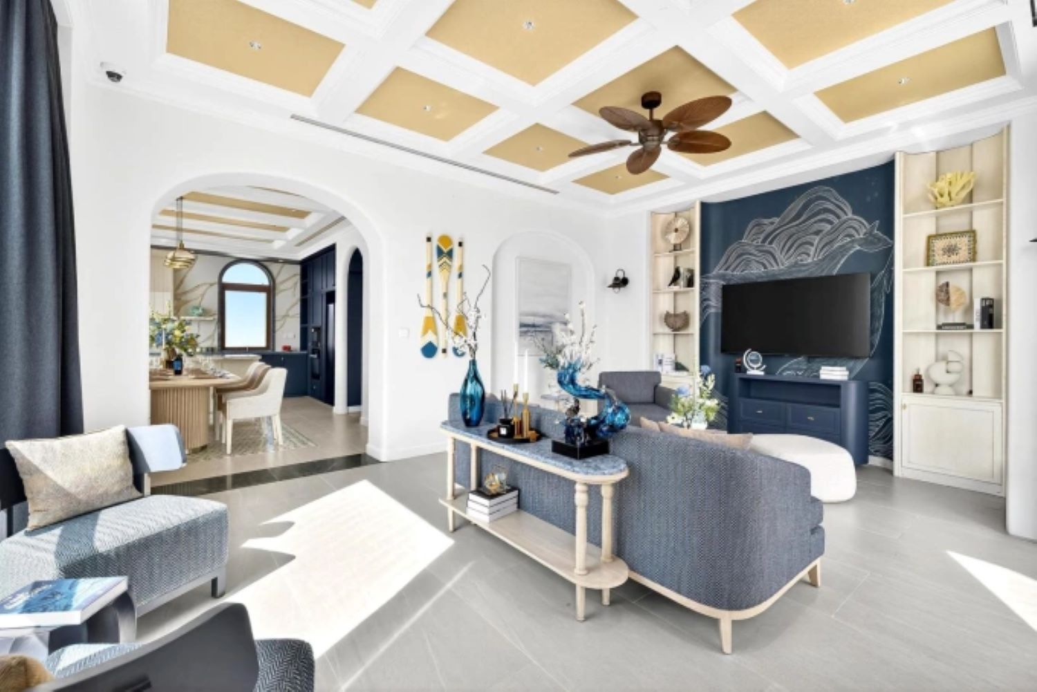 Nội thất bên trong Biệt thự Blanca City