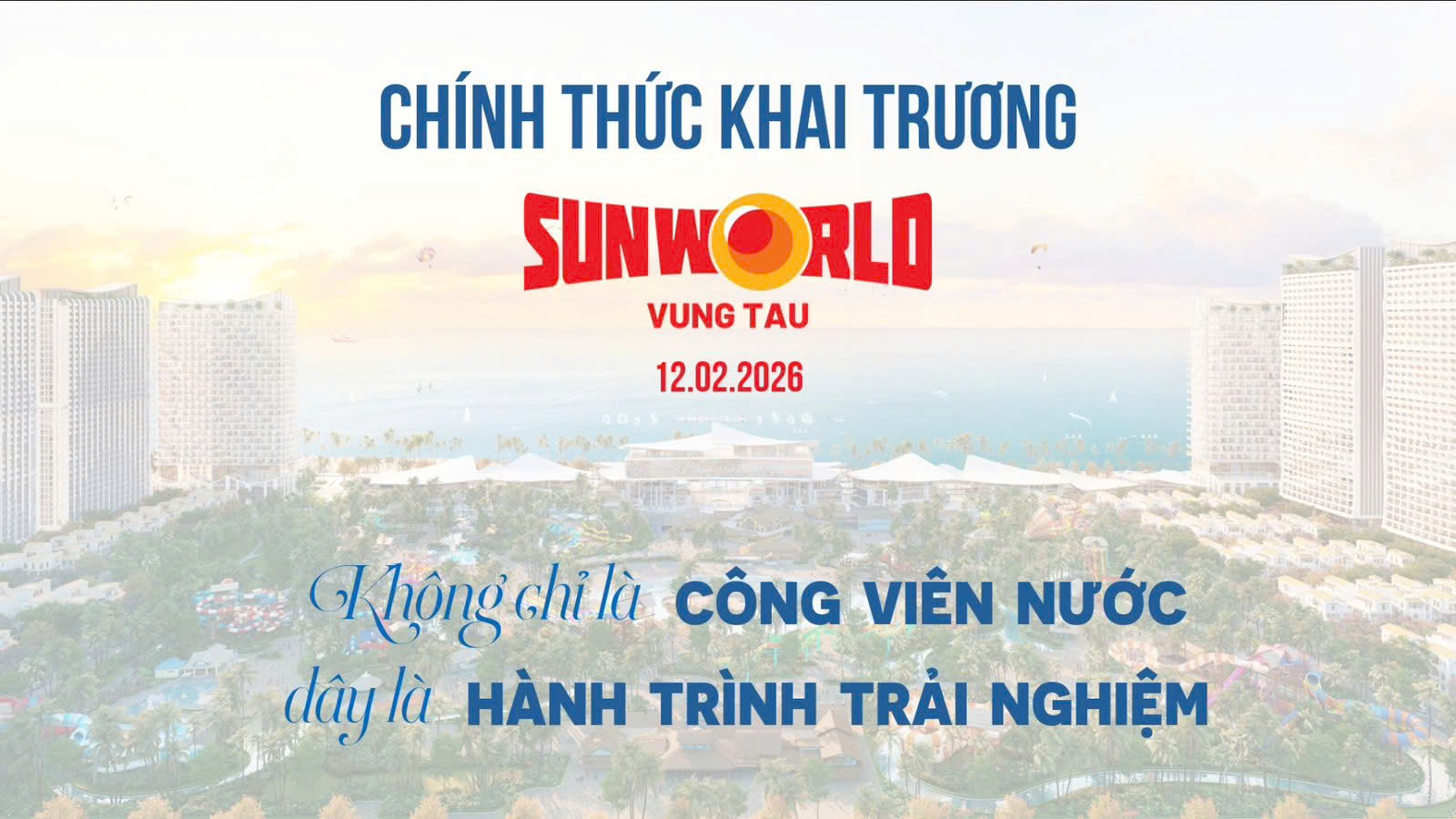 Sun Group khai trương Sun World Vũng Tàu Aqua Adventure
