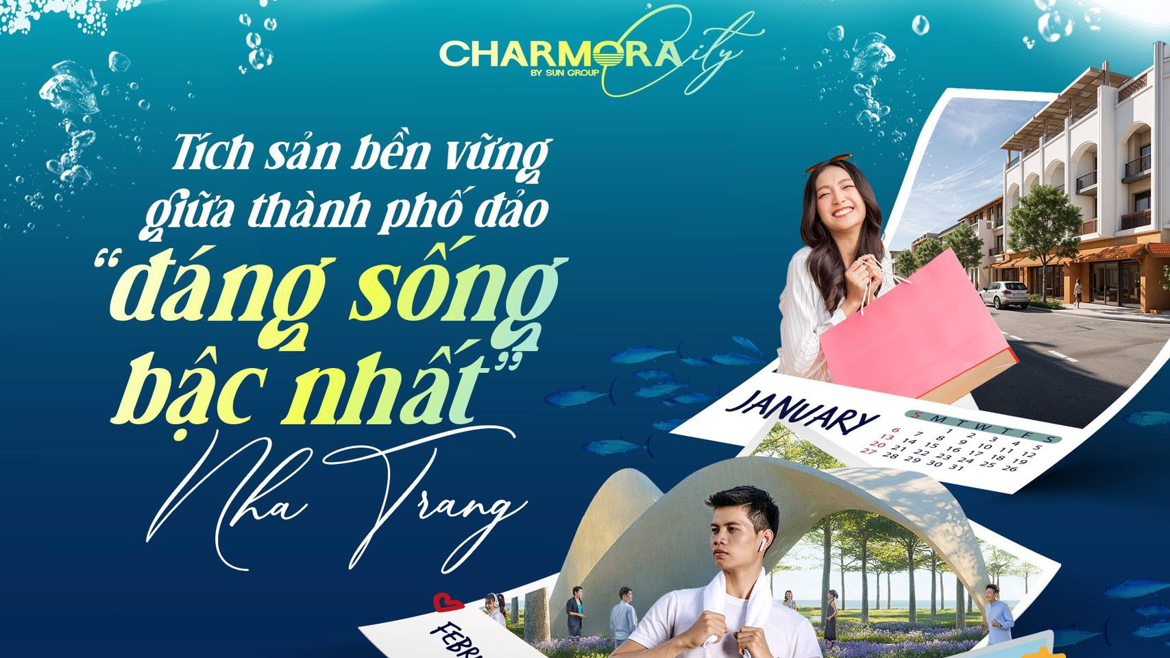 Tích sản bền vững Charmora City Nha Trang