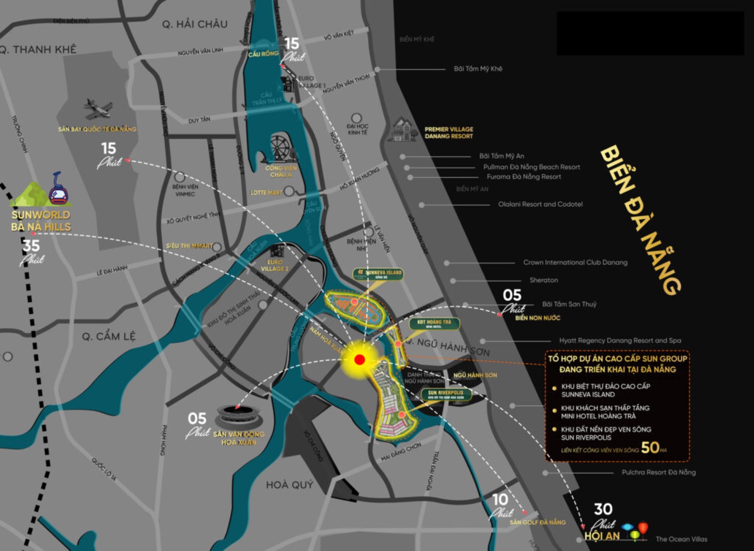 Vị trí Sun Riverpolis