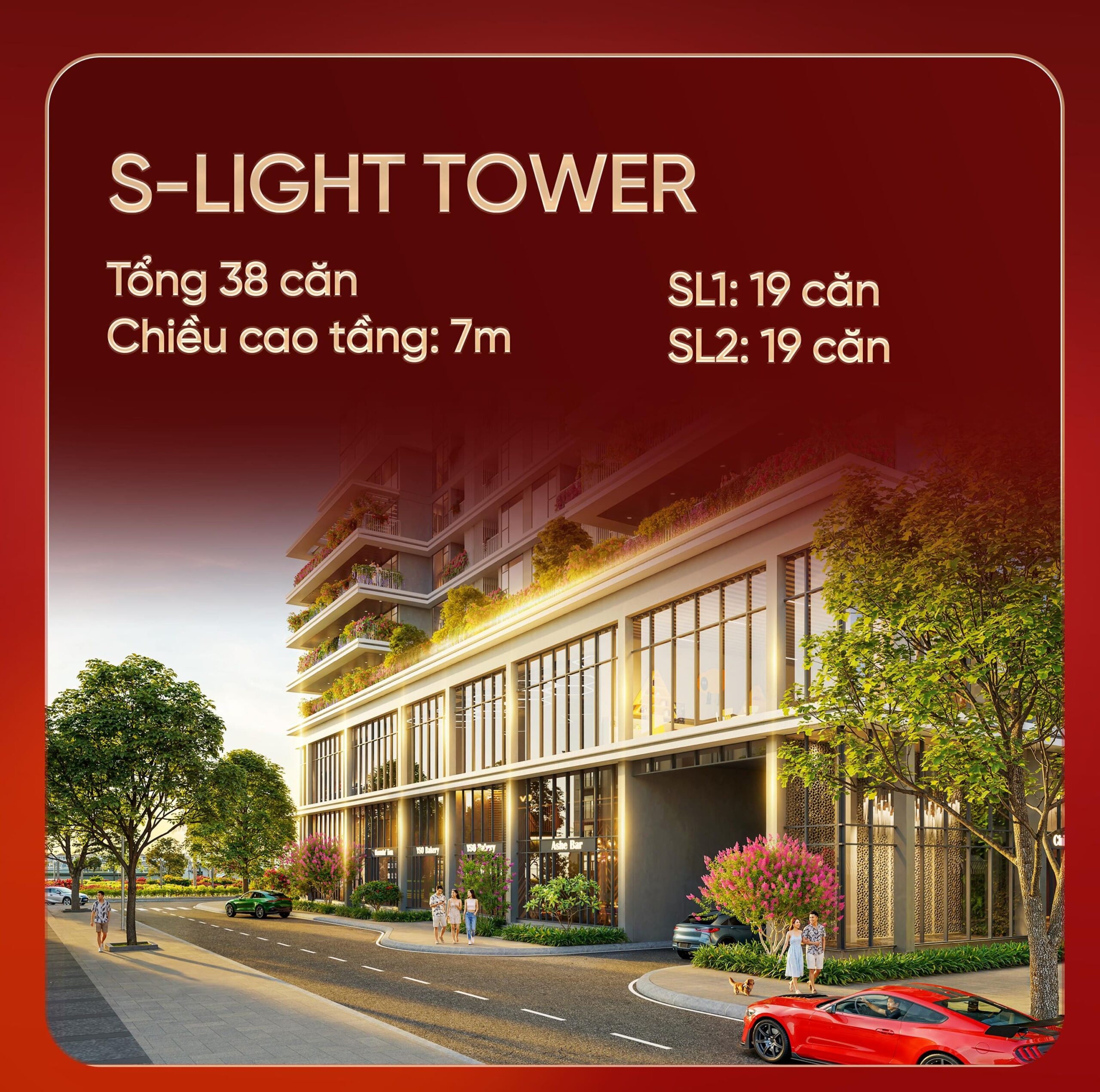Siêu phẩm chính thức trình làng: Bộ sưu tập Shophouse khối đế đẳng cấp nhất Đà Nẵng! 3 Tổng quan Shophouse Khối Đế S-Light Tower Sun Group Đà Nẵng